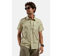 Odlo Essential Print Kurzarmhemd für Herren, M, beige