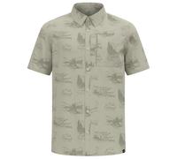 Odlo The Essentials Short-sleeve Print Hiking Shirt agate gray (10867) S