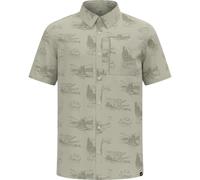Odlo The Essentials Short-sleeve Print Hiking Shirt agate gray (10867) M