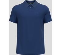 Odlo Wander-/Freizeit Polo Essential Solid (bequeme Passform, Baumwolle/Polyester) navyblau Herren, Größe L