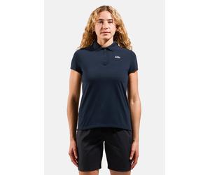 Odlo Essential Solid Poloshirt für Damen, S, blau