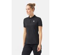 Odlo F-Dry Poloshirt für Damen - Wandern, Casual Comfort - schwarz, S