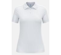 Odlo F-Dry Poloshirt für Damen - Wandern, Casual Comfort - weiss, L