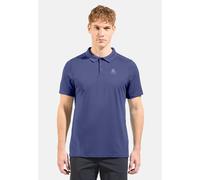 Odlo F-Dry Poloshirt für Herren - Wandern, Casual Comfort - blau, M
