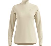 Odlo - Feines Fleece mit Kragen mit Reißverschluss - Mid Layer Half Zip Essentials Light W Agate Gray für Damen - Größe L - Grau Grau L