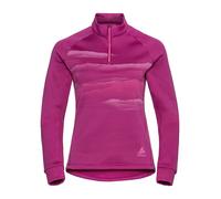 Odlo Fleecepullover "Berra Graphic" in Pink - Größe S | Damenpullover