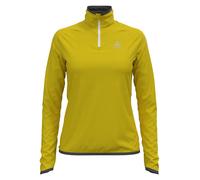 Odlo Fleecepullover "Carve Ceramiwarm" in Gelb - Größe L | Damenpullover