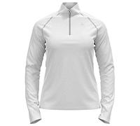 Odlo Fleecepullover Damen Rigi I Midlayer mit Halbreißverschluss I Langarm Wandershirt