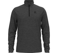 Odlo Fleecepullover Herren Roy I Midlayer mit Halbreißverschluss I Langarm Wandershirt Langarm Wandershirt mit 1/2Reißverschluss I Herren