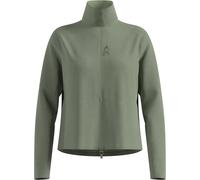Odlo Grid Fleece Damen Rollkragenshirt (Hellgrau M)