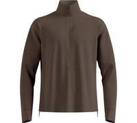 Odlo Grid Fleece Herren Pullover braun Größe M Trekking Elastisch
