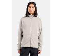 Odlo Grid Fleece Mid Layer Full-Zip für Herren, XL, grau