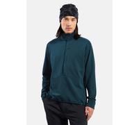 Odlo Grid Fleece Mid Layer Half-Zip für Herren - Wandern, Ski & Snow - marineblau, S