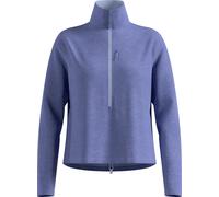 Odlo Damen Grid-Fleece The Essentials Halbzip Multisport Midlayer Blue Heron Melange S