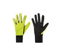 Odlo Intensity Safety Light Handschuhe - Schwarz, Gelb, Größe XS