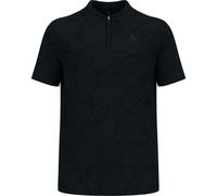 Odlo Herren Ascent Chilltec Polo T-Shirt (Größe S, schwarz)