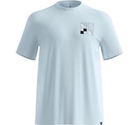 Odlo Herren Cotton Blend Odlo Flags T-Shirt (Größe S, blau)