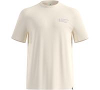 Odlo Cotton Blend Unlimited T-Shirt für Herren - Wandern, Casual Comfort - beige, S