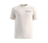 Odlo Herren Essential Print T-Shirt Crew Neck s/s L weiß