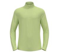 ODLO Herren Pullover Mid layer 1/2 zip ROY (542332) M shadow lime - lime Cream
