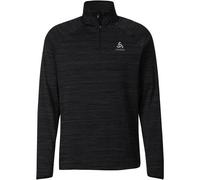 ODLO Herren Rolli Mid layer 1/2 zip STEAM (595652) M black melange