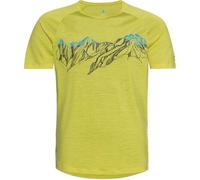 ODLO Herren Shirt T-shirt s/s crew neck CONCORD (551052) XXL citronelle melange