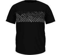ODLO Herren Trainingsshirt "Concord" (550512) XXL black - mountain stripe SS19
