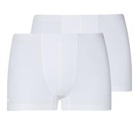 Odlo Herren Unterwäsche Boxer CUBIC 2 Pack 192232-10440 S white-snow white