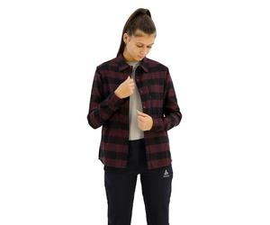 Odlo Langarm Wandershirt Damen Halden I Funktionsshirt Wandern Atmungsaktiv