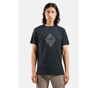 Odlo Merino Tencel 130 Peaks T-Shirt für Herren, S, schwarz