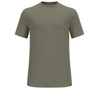 Odlo - Merino Tencel Plain T-Shirt Crew Neck S/S - Merinoshirt, Gr. L, vetiver melange (VetiverMelange)
