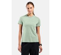 Odlo Merino Tencel Plain T-Shirt für Damen, S, grün