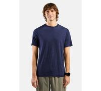 Odlo Merino Tencel Plain T-Shirt für Herren, S, blau