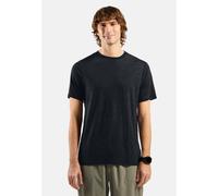 Odlo Merino Tencel Plain T-Shirt für Herren - Wandern, Casual Comfort - schwarz, XL
