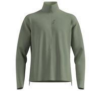 Odlo Herren Grid Fleece Pullover (Größe XXL, oliv)
