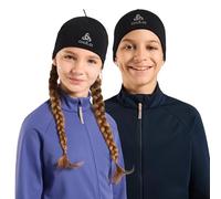 Odlo Mütze für Kinder Polyknit Warm Kids | Schwarz | Einheitsgröße | Winter Sportmütze | Beanie für Jungen und Mädchen