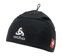 Hat POLYKNIT FAN WARM ECO 60067 black - NORWEGIAN flag One Size