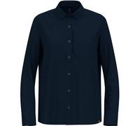 Odlo - Women's Essential Shirt L/S - Bluse, Gr. L, blau (DarkSapphire)