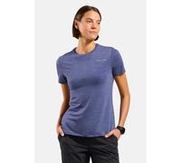 Odlo Odlo X Pow Merino Tencel T-Shirt für Damen - Wandern, Casual Comfort - lila, M
