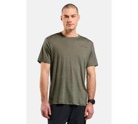 Odlo Odlo X Pow Merino Tencel T-Shirt für Herren - Wandern, Casual Comfort - grün, L