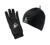 Odlo Polyknit Hat and Gloves Unisex M Schwarz