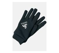 Odlo Stretchfleece Liner Eco Handschuhe schwarz matt weiß - M