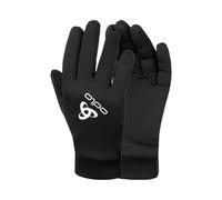 Odlo Stretchfleece Liner Eco Gloves Laufhandschuhe-Schwarz, Größe M