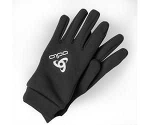 Odlo Stretchfleece Liner Unisex Unterziehhandschuhe für Ski & Laufen | Leichte, atmungsaktive Unterziehhandschuhe aus 95 % Recycling-Polyester - für Ski, Laufen & Outdoor