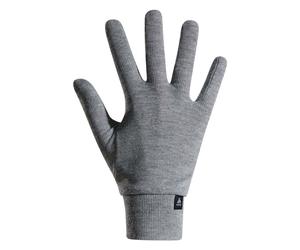 Odlo The Active Warm Gloves odlo steel grey melange (10183) S