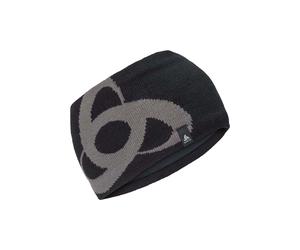 Odlo The Ceramiwarm Mid Gage Headband black - odlo steel grey (60061)