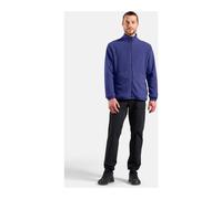Odlo Classic Fleece Mid Layer Full-Zip für Herren, L, lila