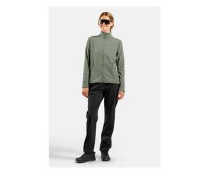 Odlo The Essentials Grid Fleece Full-zip Multisport Mid Layer shadow melange (11003) XXS
