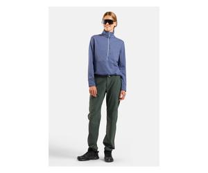 Odlo The Essentials Grid Fleece Half-zip Multisport Mid Layer blue heron melange (21076) L