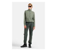 Odlo Damen Grid Fleece Pullover (Größe XL, oliv)